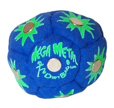 World Footbag DirtBag Mega Metal Hacky Sack BLUE/GREEN BNWT