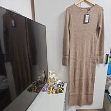 Only Gold Knitted Dress Size L