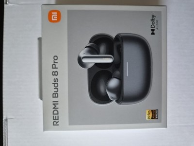 XIAOMI REDMI Buds 8 Pro|Bluetooth In-ear Kopfhörer| ANC | IP54| Obsidian schwarz