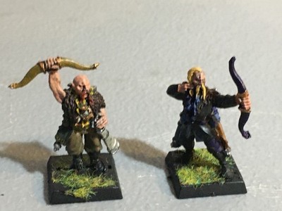 A27849 WARHAMMER FANTASY OLD WORLD EMPIRE METAL KISLEV KOSSAR ARCHER BOWMEN 2PK
