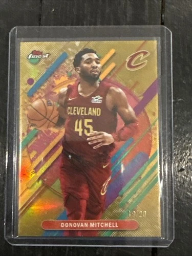 2025-26 Topps Finest Donovan Mitchell /20 Rare Gold #253