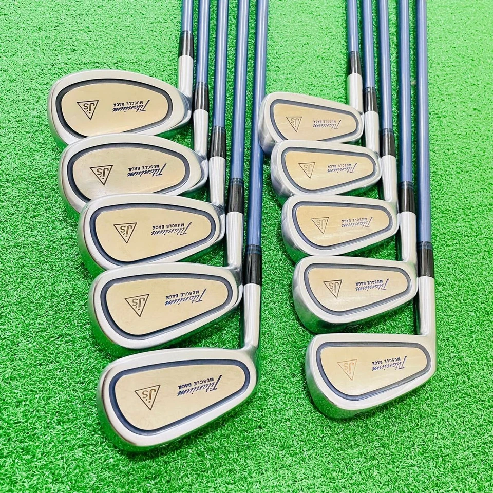 BRIDGESTONE LH j's Titanium MUSCLE BACK 3-9.P.PS.S Flex R Left Handed STORE - Image 2 of 4