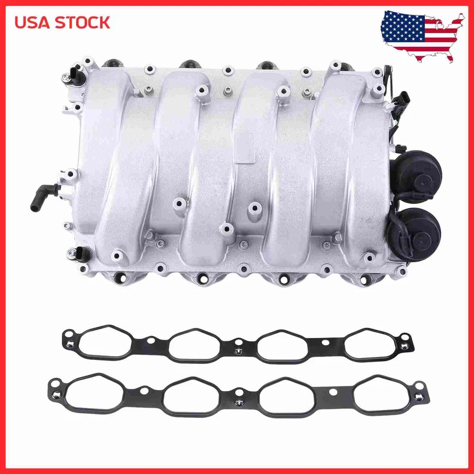 Nuevo colector de admisión delantero de aluminio para Mercedes-Benz Cl550 2007 2008 2009 2010 Foto 3 de 4