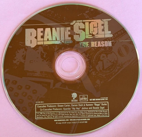 Beanie Sigel – The Reason (CD 2001) Disc Only