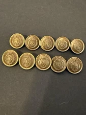 10- RALPH LAUREN REPLACEMENT BUTTONS 10 PCS