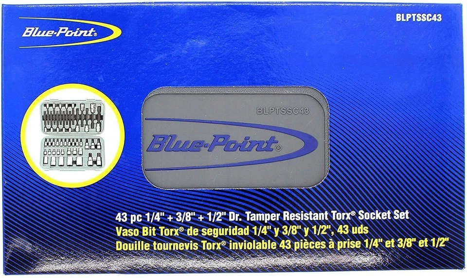 BLPTSSC43 43PC Socket and Wrench Set (Consists of 1/4, 3/8 and 1/2 DR. Tools) - Image 4 of 4