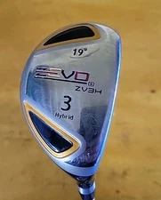 Zevo Golf ZV3H #3 Hybrid 19° / Steel Protaper Performance Plus Shaft / RH 40"