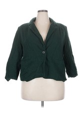 Assorted Brands Women Green Blazer 20 Plus