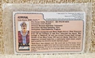 Vintage 1985 GI Joe Keel Haul v1 Red Back Redback Filecard In Bag Baggie