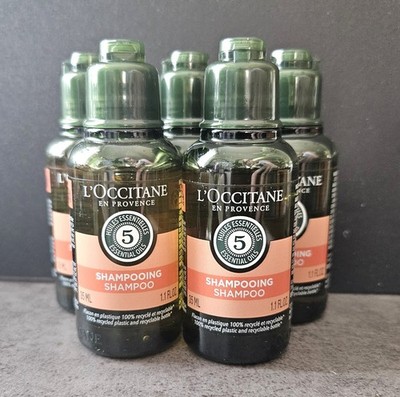 5 L'Occitane 5 Essential Oils Intensive Repair Shampoo 1.1 oz NEW!