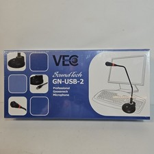 Soundtech GN-USB-2. Noise Canceling Gooseneck Professional Stereo Microphone.