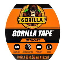 Gorilla Ultimate Gorilla Tape: 1.88 in. x 30 ft. Black 