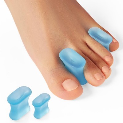 Welnove Upgraded Gel Toe Separators   12-Pack Bunion Pads   Toe Spacers for S...
