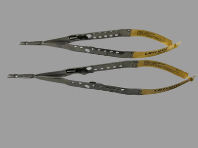 LOT OF 2 Laschal Castroviejo Needle Holder diamond dust, 16CM, Straight
