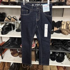 NWT, Cat  Jack, Girl's Skinny Denim Blue Jeans, Size 5T