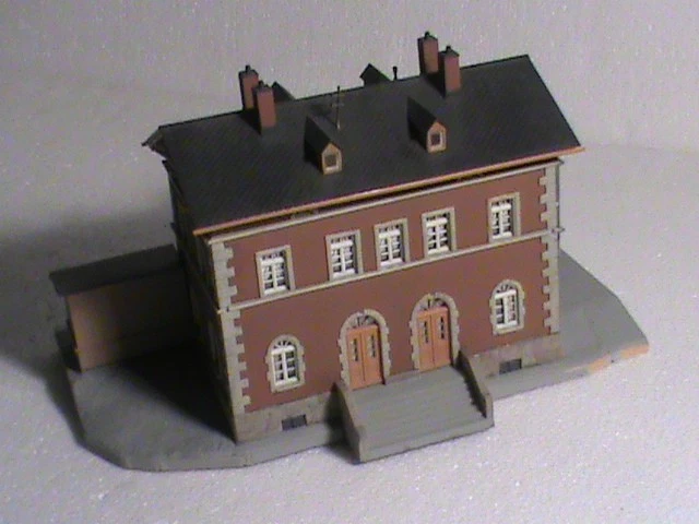 gare voyageurs HO KIBRI/ MAQUETTE GRANDE GARE/ OCCASION - Photo 4/4