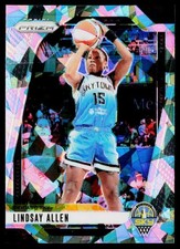 2024 Panini Prizm WNBA #107 Lindsay Allen Ice Prizms