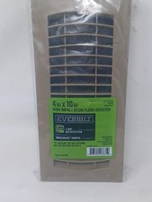 1 Everbilt High Impact Resin Floor Register 4" x 10" Brown Paintable