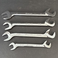 Set of 4 Snap-on Four Way Angle Head SAE 9/16" to 1" Wrench Open End Made n USA
