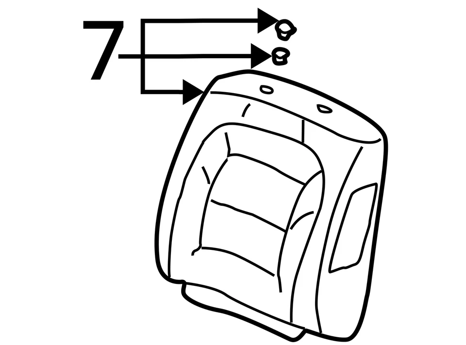 CUBIERTA CADILLAC DEVILLE 2000-2003 12493397 - NUEVA OEM 12493397 Foto 3 de 3
