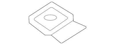 Genuine Mazda Deflector Fastener D24K-51-SJ3
