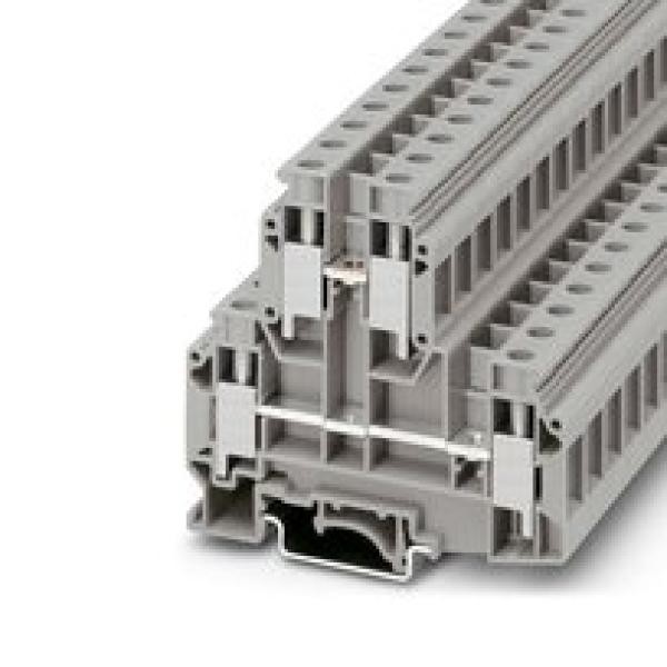 UKKB 10 PHOENIX CONTACT 2772077 borne de passage rail DIN gris