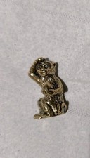 Mini Brass Monkey Figurine/ Ornament