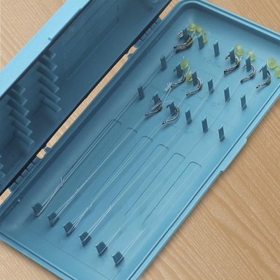 Karpfenangeln Tackle Box Leichte Rig Box für Angeln Süßwasser Salzwasser