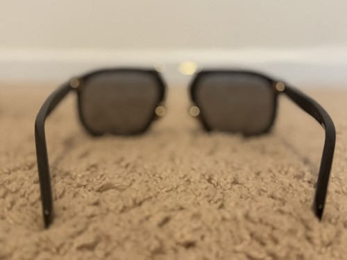 Specchio Fendi Force FF M0105/S 807MD nero-oro/argento logo FF - Foto 3 di 7