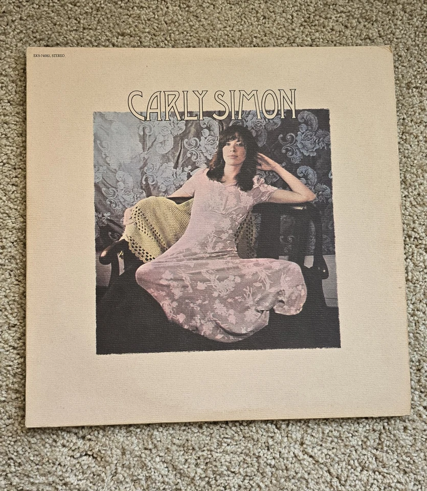 Carly Simon Vinyl LP with Poster | Elektra EKS-74082 - Image 2 of 4