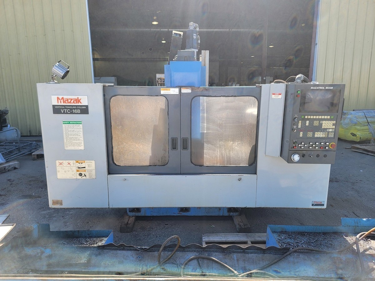 1995 MAZAK VTC-16B CNC Vertical Machining Center – Milling