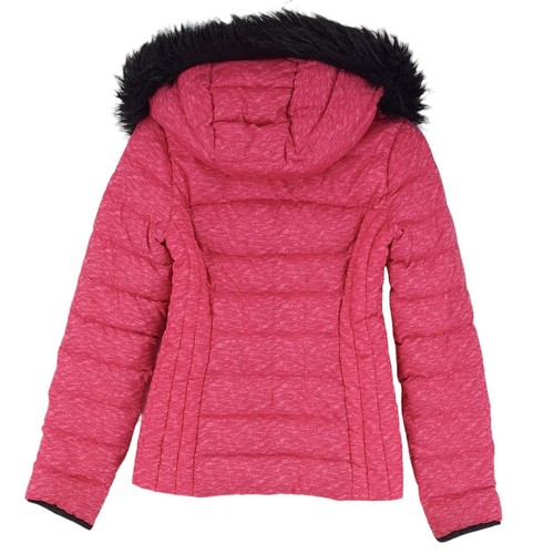 Hollister Women Jacket Pink Casual Hooded Uq7 Size XS - Picture 2 of 7