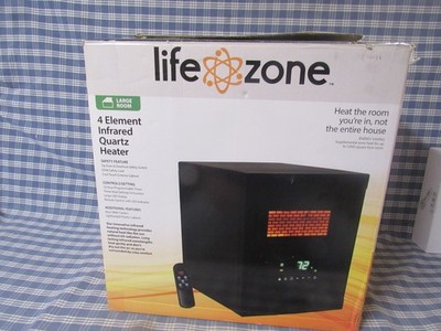 Lifezone 4 Element Infrared Heater S-2PC-1000 (Store Display) FAST FREE SHIPPING