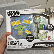 Star Wars The Mandalorian The Child Journal Activity Set 140 Pages Stickers