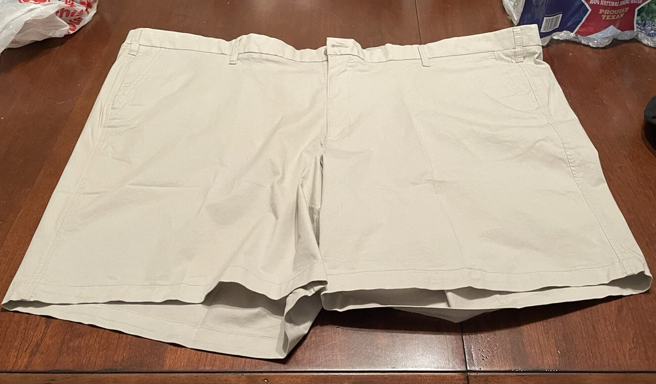 DOCKERS Pantaloncini corti uomo grandi e alti Supreme Flex kaki taglia 60 TASCHE NUOVE