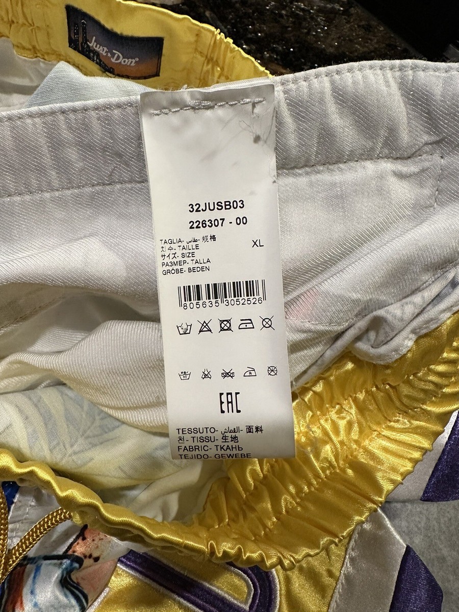 Just Don Islanders Island Multicolor Market Shorts | eBay