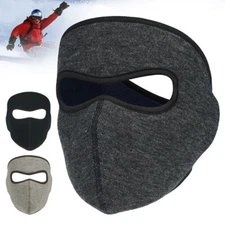 Winter Face Mask Cycling Face Cover Thermal Fleece Windproof Mask for Men Women