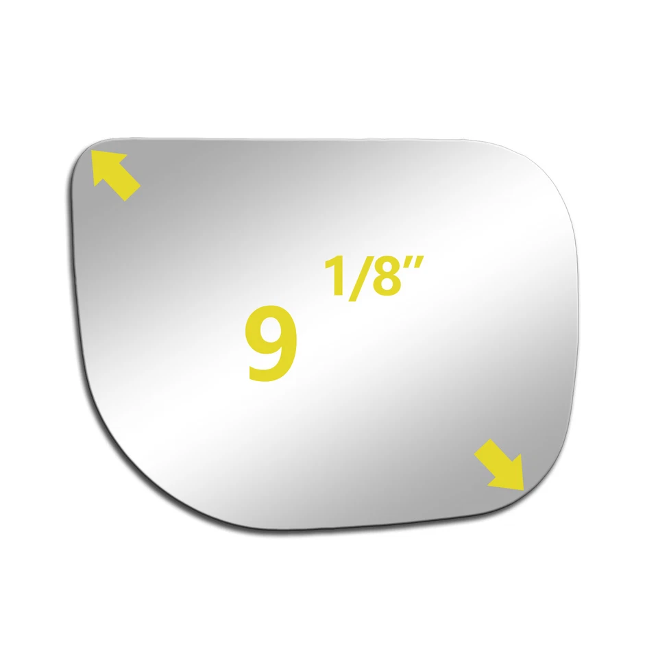 Espejo de cristal para Nissan Armada 2005-2009 lado pasajero vista derecha repuesto Foto 2 de 4