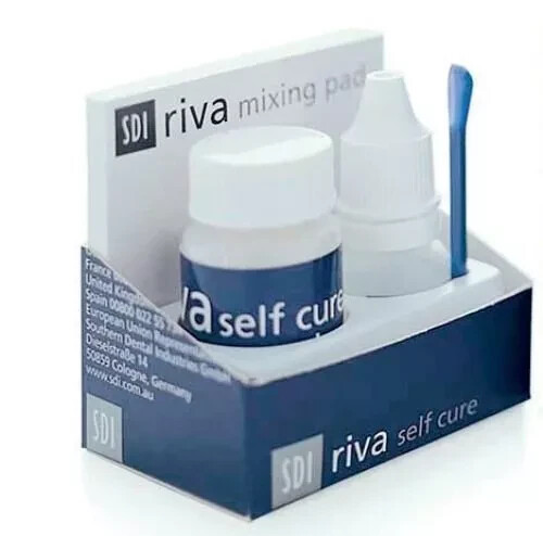 SDI Riva self cure GIC restorative A2 15 grm powder+liquid !! FREESHIP.