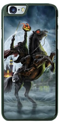 Halloween Headless Horseman Phone Case For iPhone 12 Samsung Note 20 Google 3XL