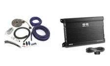 Belva BXD3K 3000W Monoblock Car Amplifier with Free Belva 4 AWG Amp Kit Package