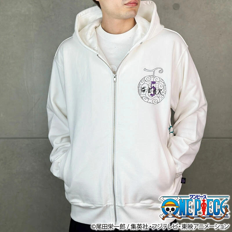 LE SSERAFIM×épine hoodie onepiece white G5 Faces Hoodie – LKL