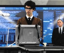 * BEN WHISHAW * signed 8x10 photo * JAMES BOND SPECTRE * Q * NO TIME TO DIE * 4