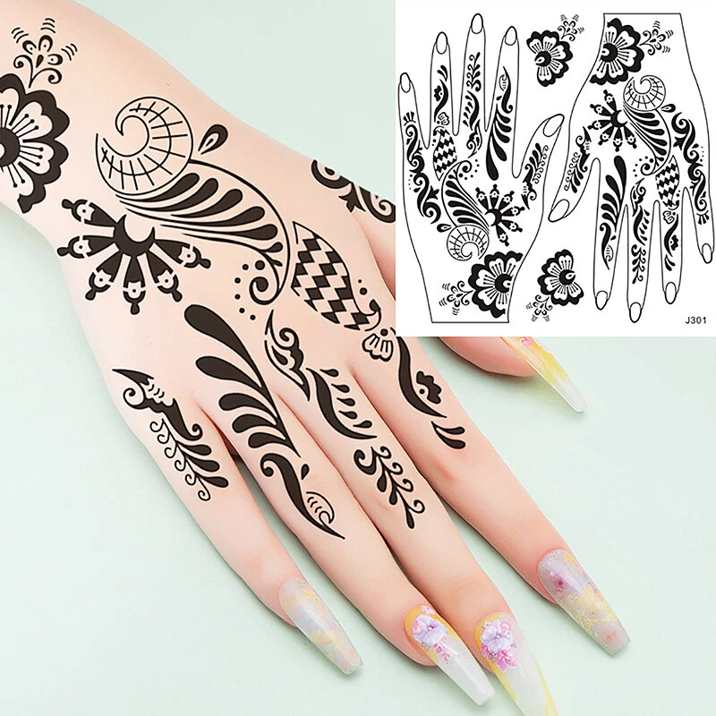 Discover more than 147 mehndi pattern stencils POPPY