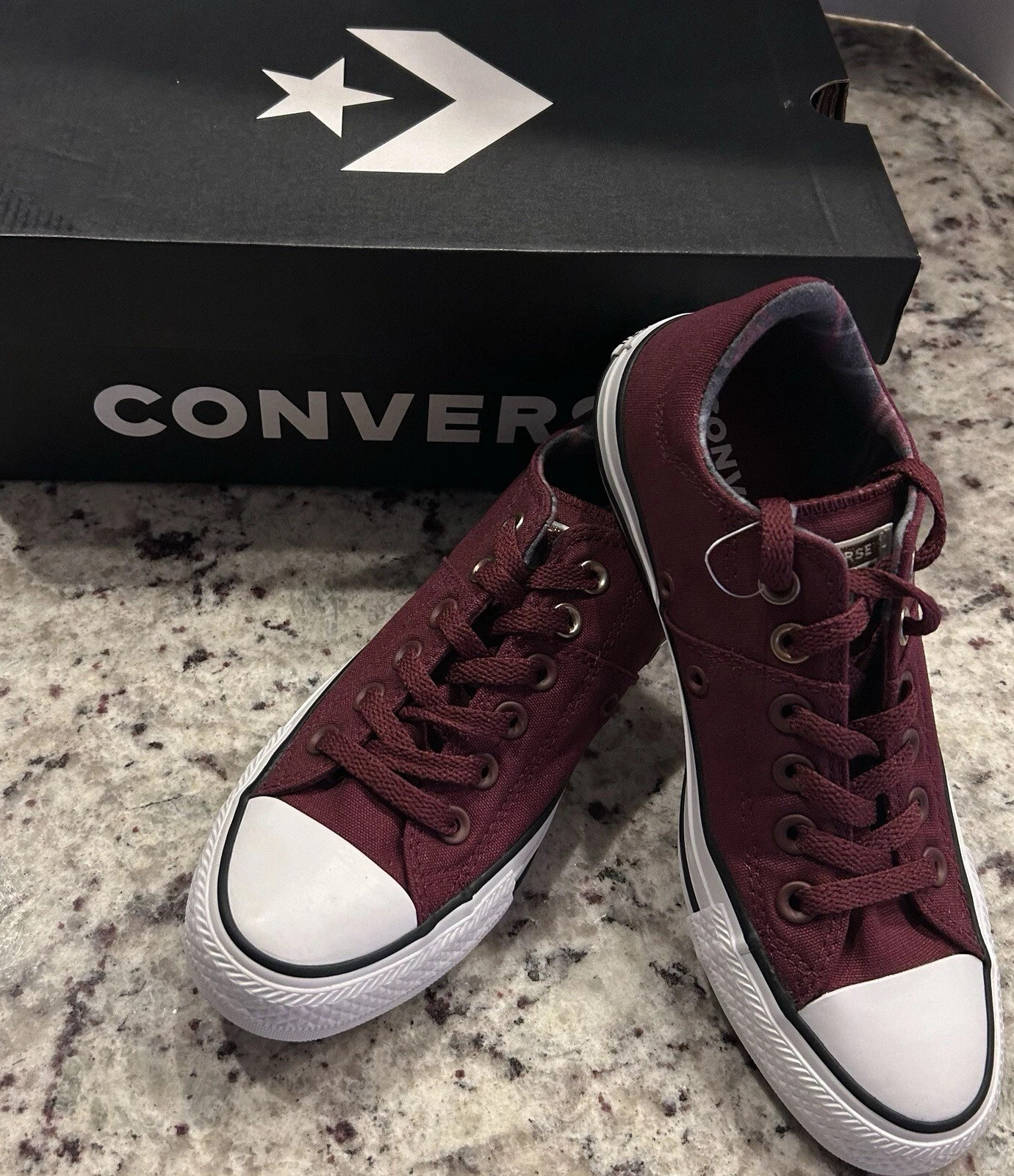 Scarpe da tennis sneakers basse Converse Madison CTAS Red Ox 561739F US donna 7