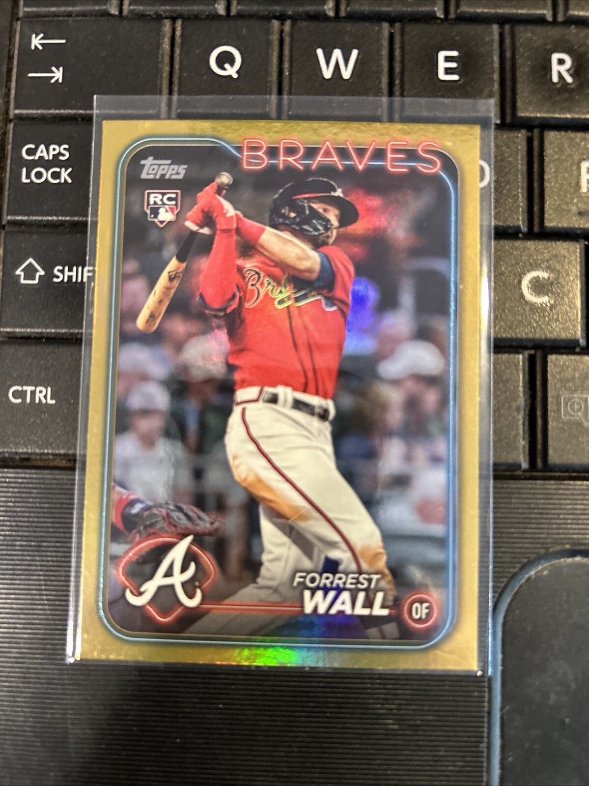 FORREST WALL 2024 TOPPS RC GOLD FOIL SP FREE USA SHIP SERIES 2 #391