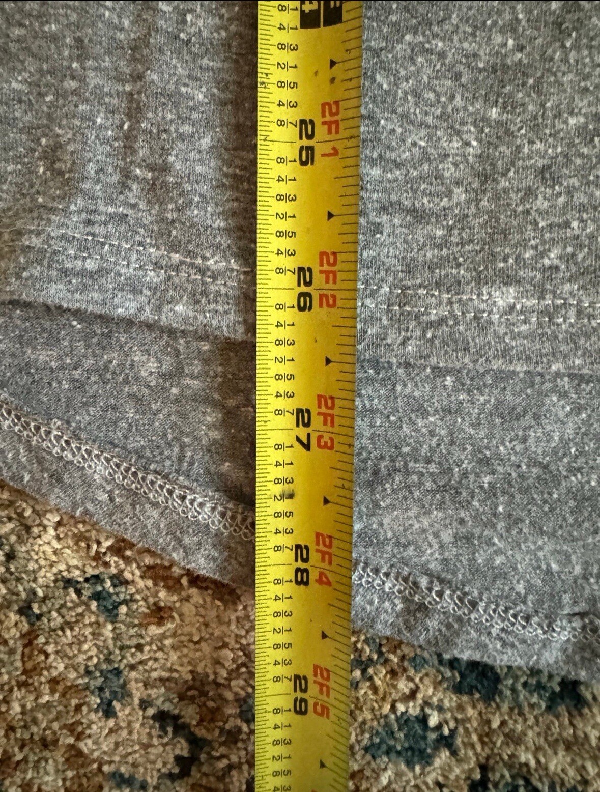 Lularoe Solid Gray Classic Tee Large - image 4