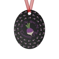 Blackadder My Cunning Plan - Metal Christmas Ornament by GatorDesign SAVE ON 2 