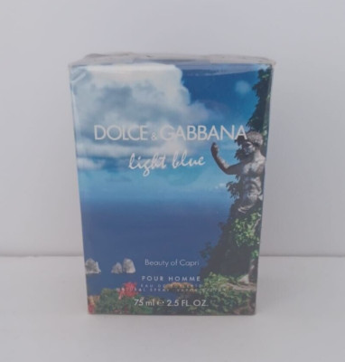 Dolce & Gabbana Light Blue Beauty Of Capri Pour Homme 75 Ml Limitierte Edition