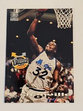 1993 94 Topps Stadium Club, Frequent Flyer, SHAQUILLE O'NEAL #358 